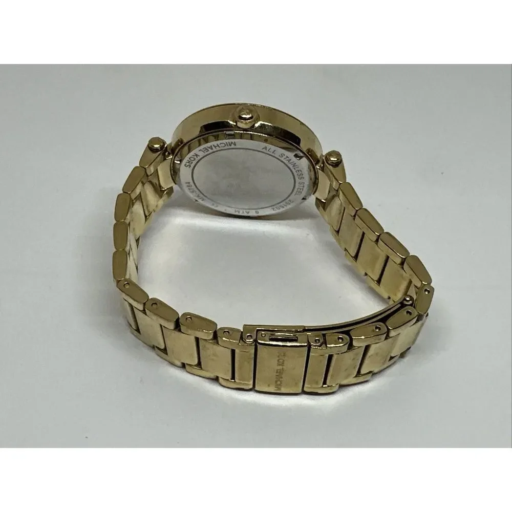 Michael Kors Parker MK5784 Women's Gold Stainless Steel Analog Dial Watch NUL17